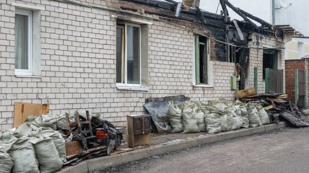 Professional Smoke Damage Removal technician working in Bayport, MN
